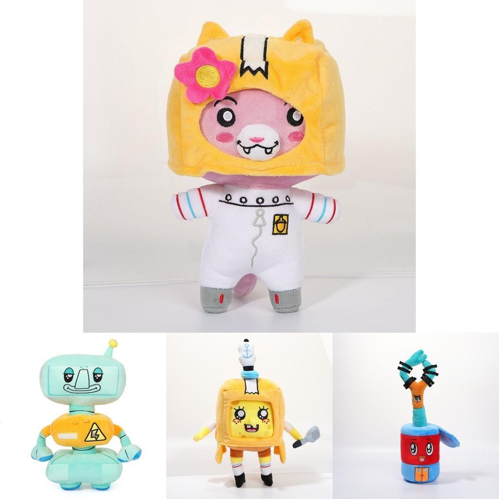 Spongebob Lankybox × Boxy Spongebob Squarepants Eugene H. Krabs Toy ...