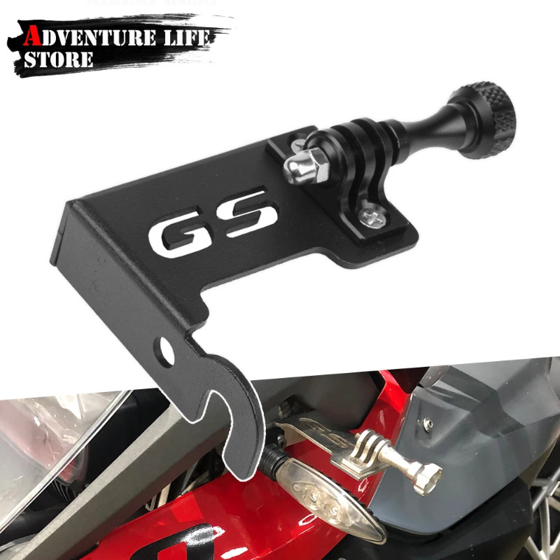 Headstock Screw Stem Mount fits BMW K1200 - 1300R S & RS & GoPro Camera Plate adapter (sku 50193)