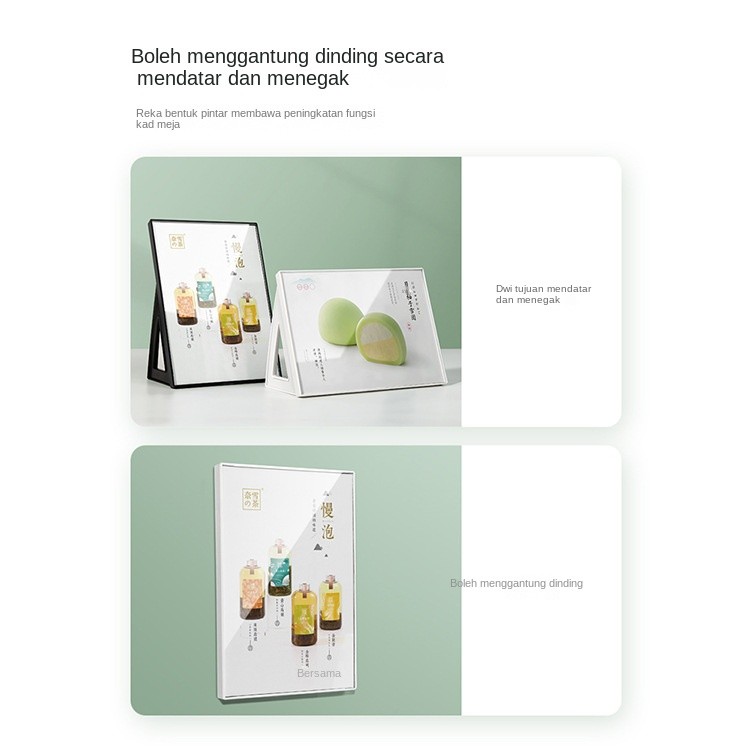 Acrylic Table Card Display Stand A3A4 Price Tag Table Sign Table Wine ...