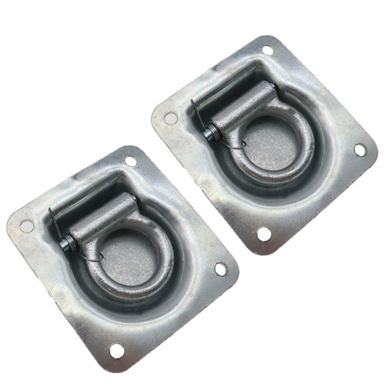 1/2/4pcs Boat Recessed Hatch Spring Loaded Pull Handle Marine Locker ...
