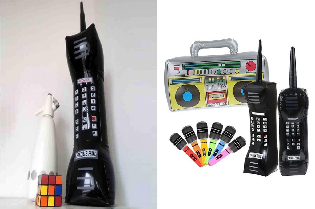 MYT- Reusable Inflatable Toy Inflatable Portable Phone Toy Retro ...