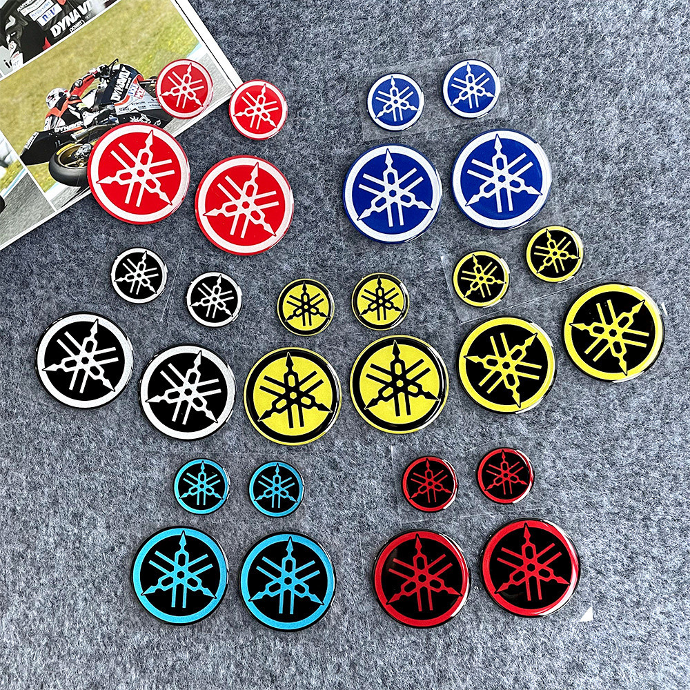3D Resin Yamaha Logo Sticker Reflective Waterproof Motorcycle Body ...