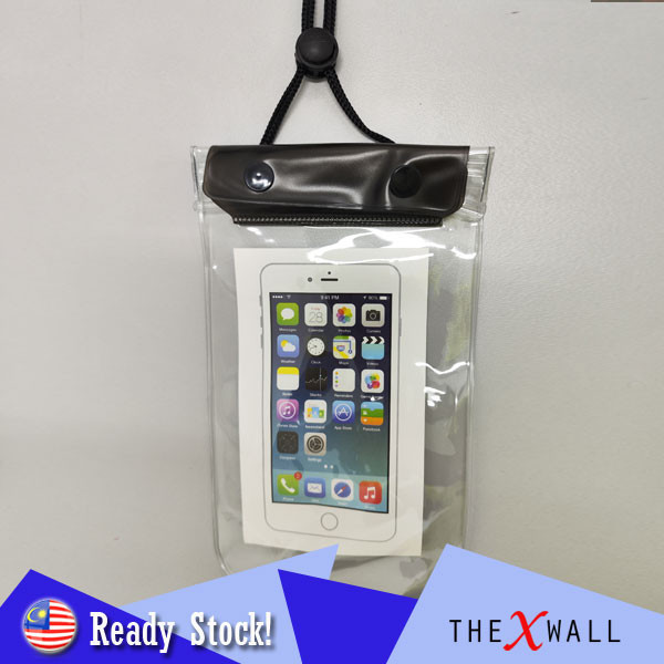 Double Layer sealing Waterproof phone case pouch Universal PVC Cover