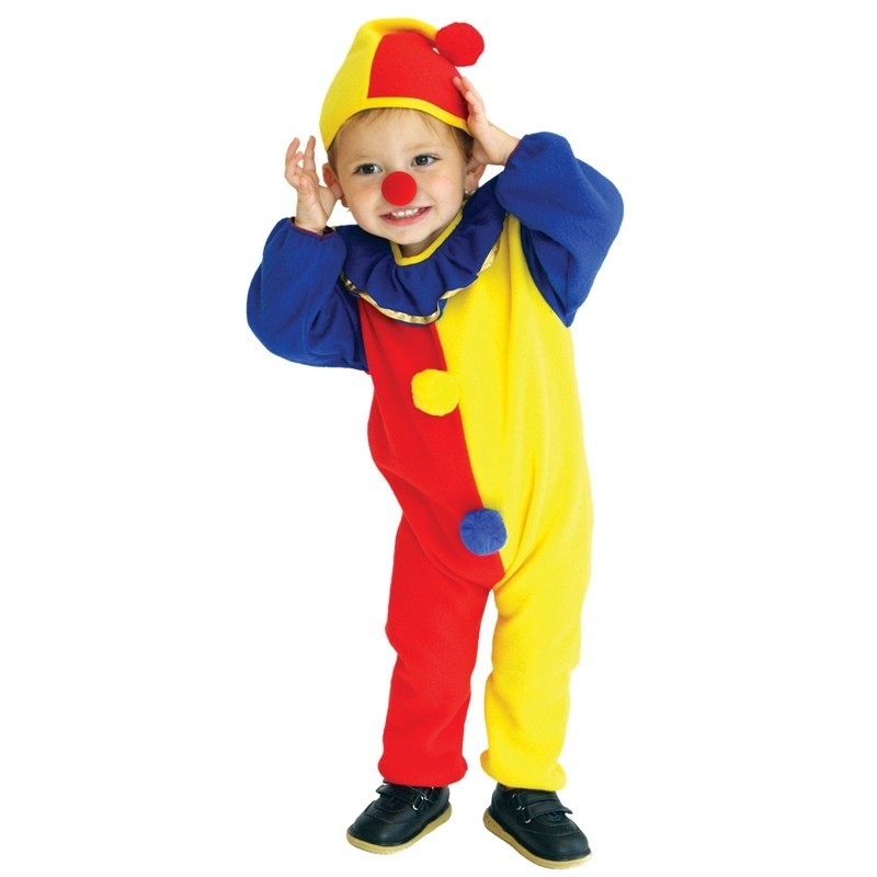 Naughty Haunted House Kids Child Clown Costume for Baby Girls Boys