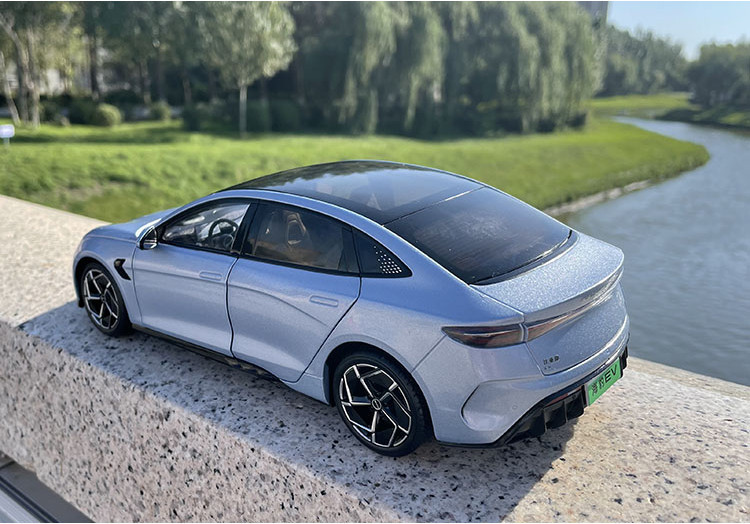 Original BYD SEAL DM-i EV New Energy Blue 1:18 Scale Simulation Alloy ...
