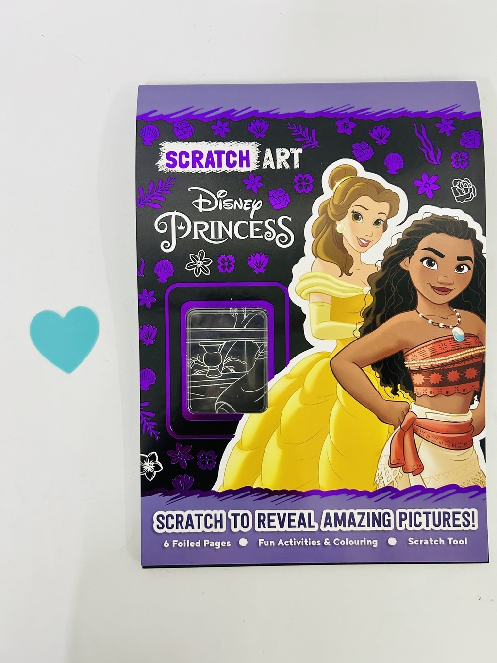 Disney Princess Scratch Art Giant Activity Book For Kids With Scratch ...