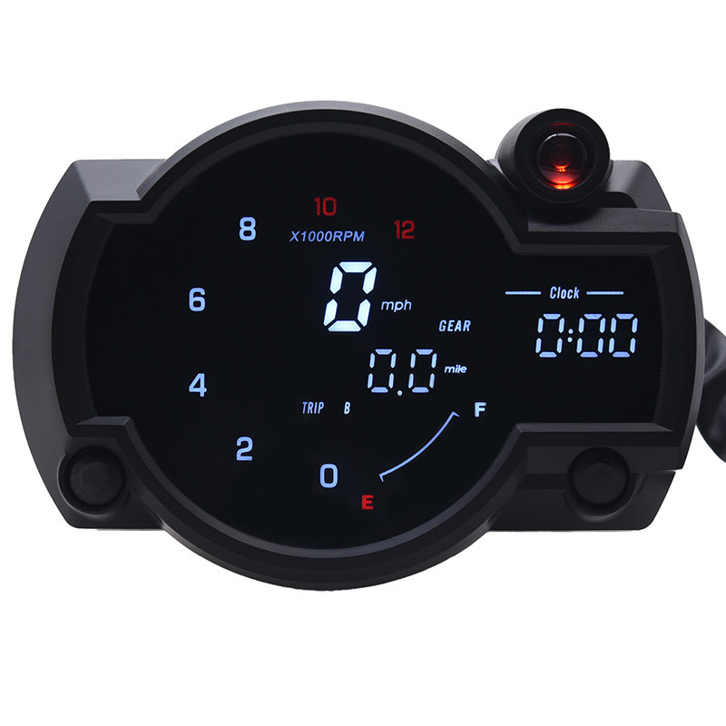 Upgraded RX2N odometer instrument universal LCD digital speedometer ...