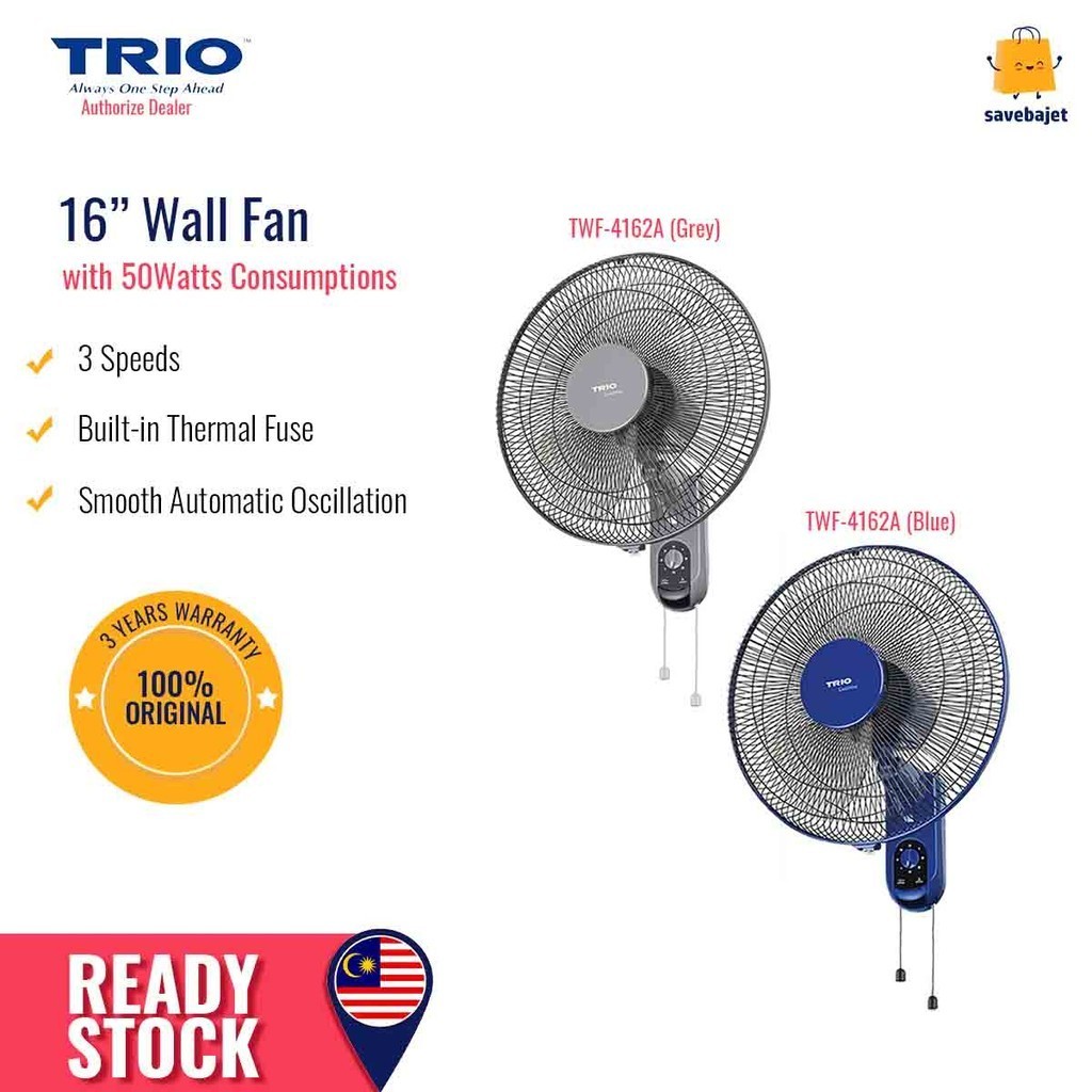 TRIO Wall Fan (16