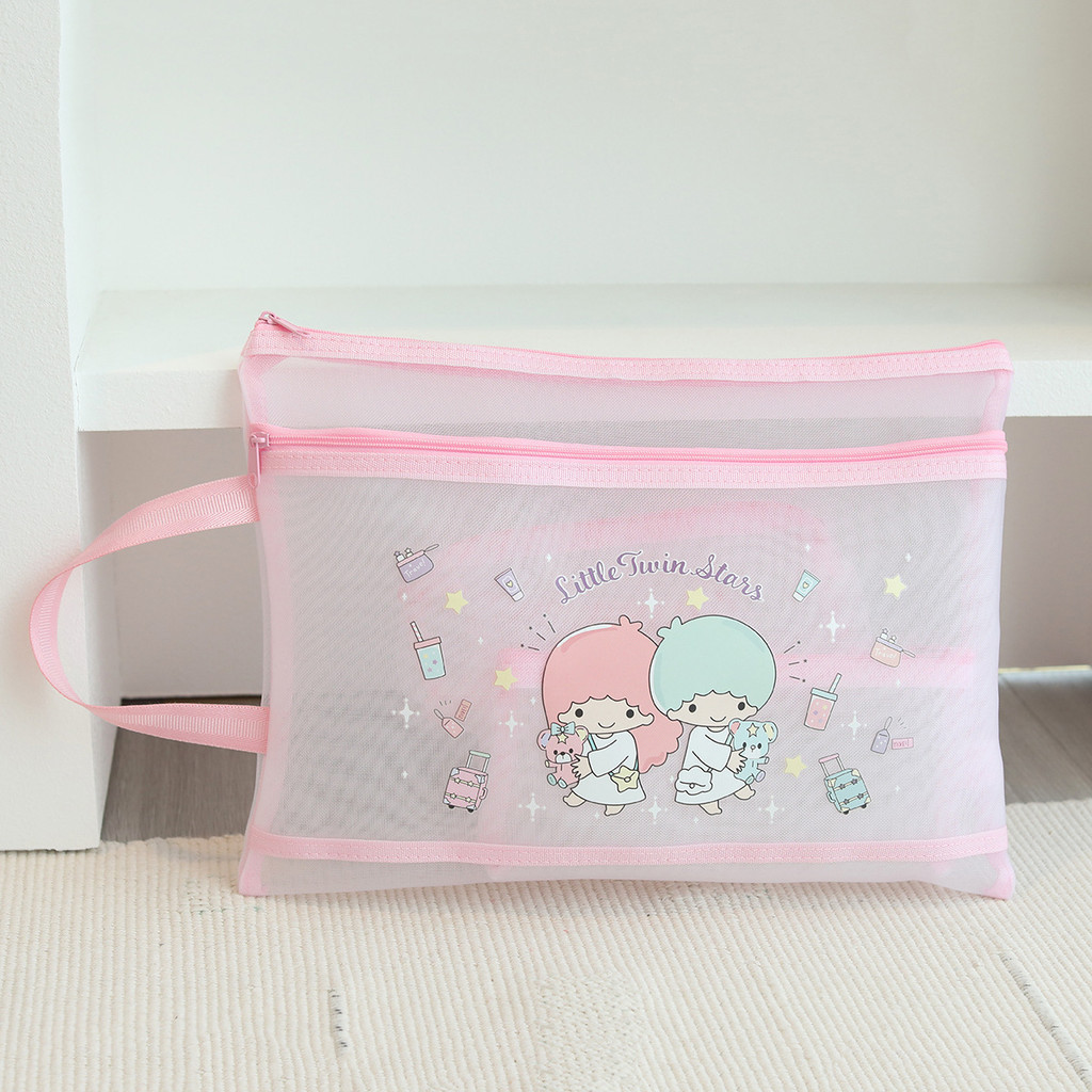 Cartoon Sanrio A4 Mesh Transparent Student Test Paper Double Layer ...