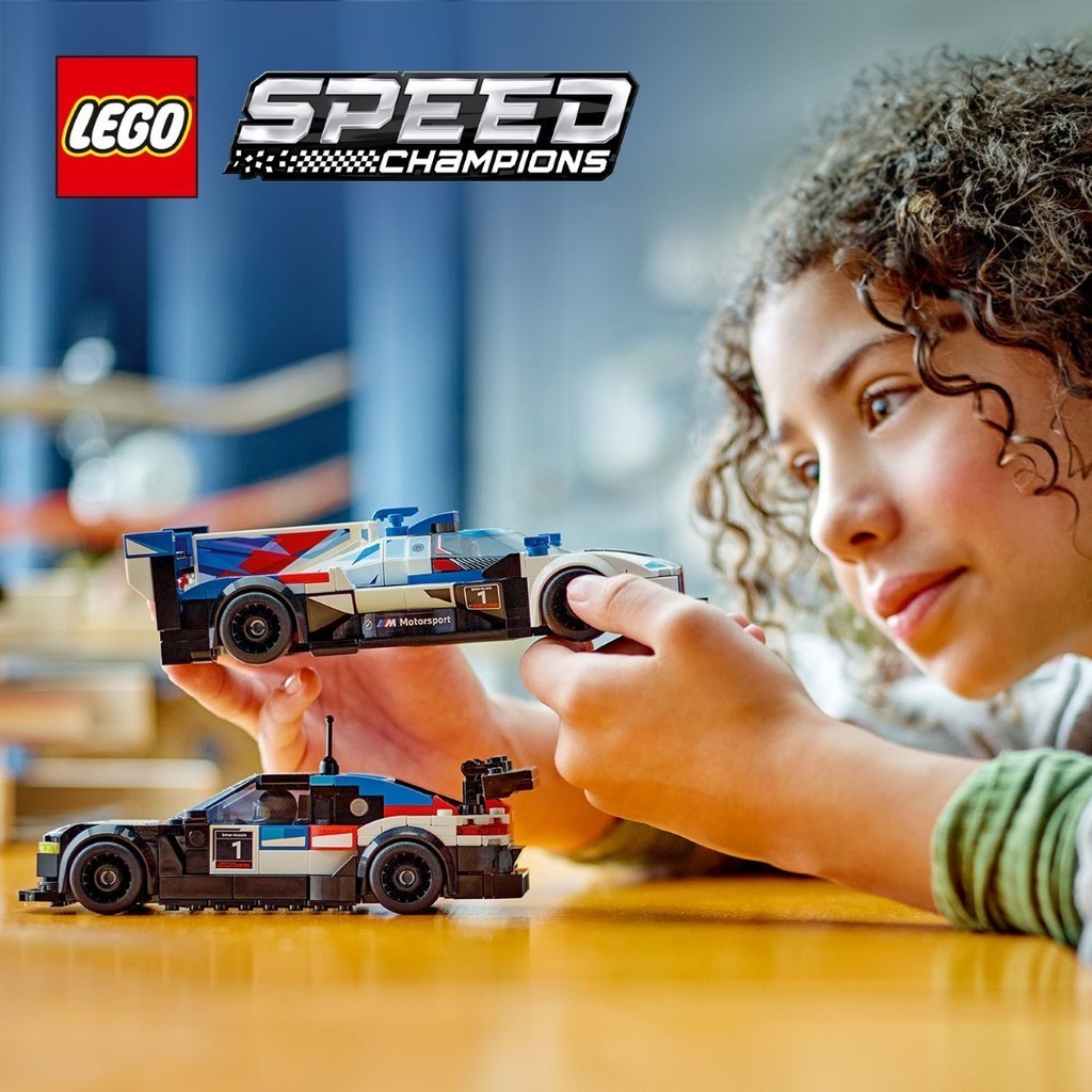 LEGO 76922 Speed Champions BMW M4 GT3 & BMW M Hybrid V8 Race Cars ...