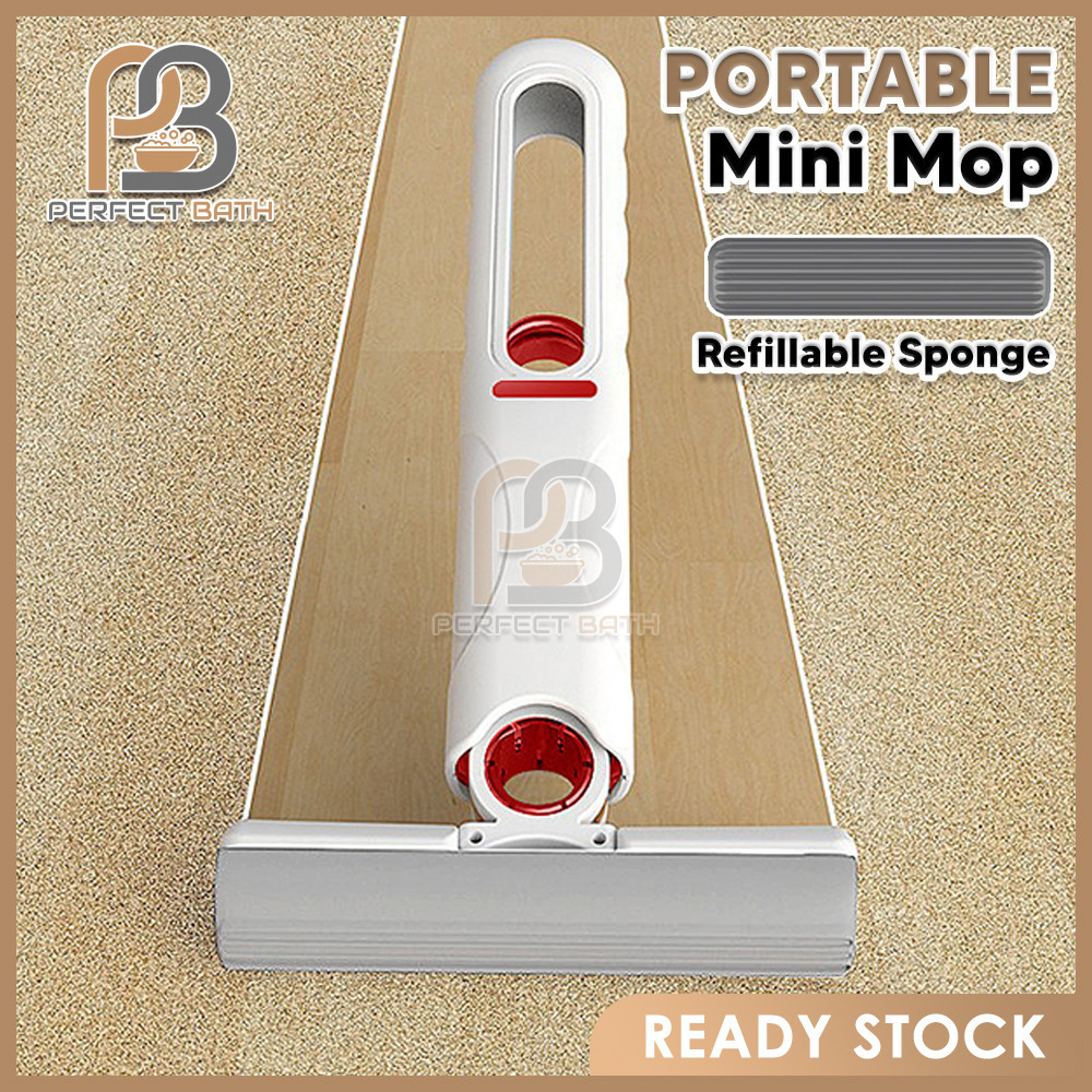 Perfect Bath Handheld Mop Mini Portable Mop Mini Sponge Mop Window ...