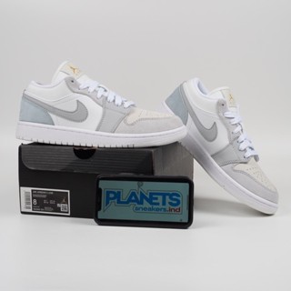 Nike Air Jordan 1 Low Paris White Sky Grey White 