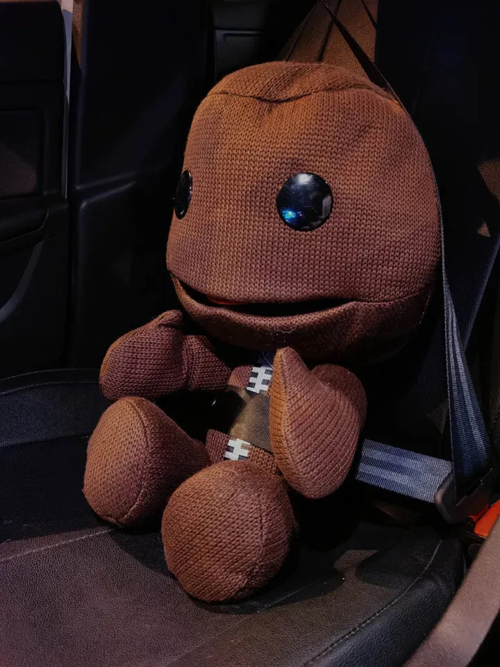 BCT Little Big Planet Sackboy Plush Toy Made of Hemp Cloth Kawaii Cute ...