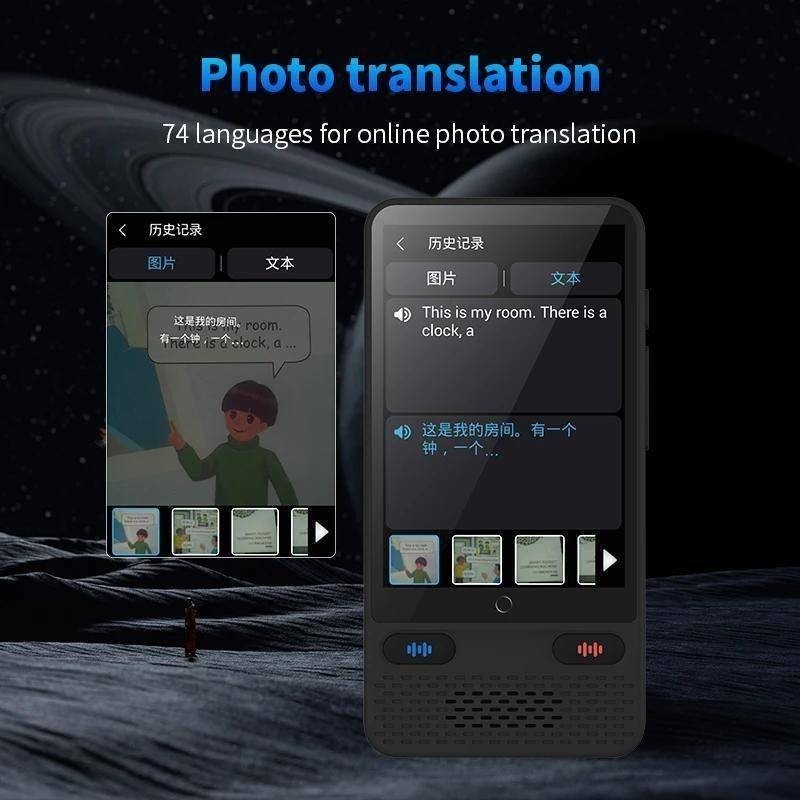 S85 Intelligent Voice Translator Accurate Offline Recording Overseas ...