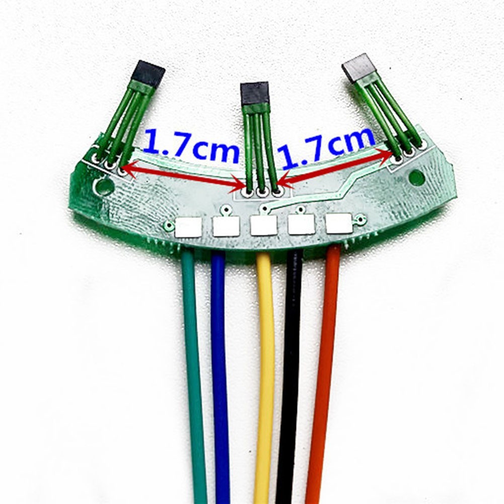 【MR】EbikeHall Sensor with cable 120° 43F PCB Cable for Tricycle ...