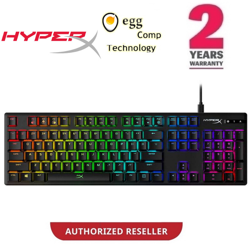 HYPERX ALLOY ORIGINS FULL MECHANICAL KEYBOARD HX RED / HX BLUE / HX ...