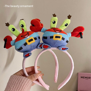 Crazy Cotton Doll Headband Funny Cartoon Plush Doll Missing Teeth Boss ...