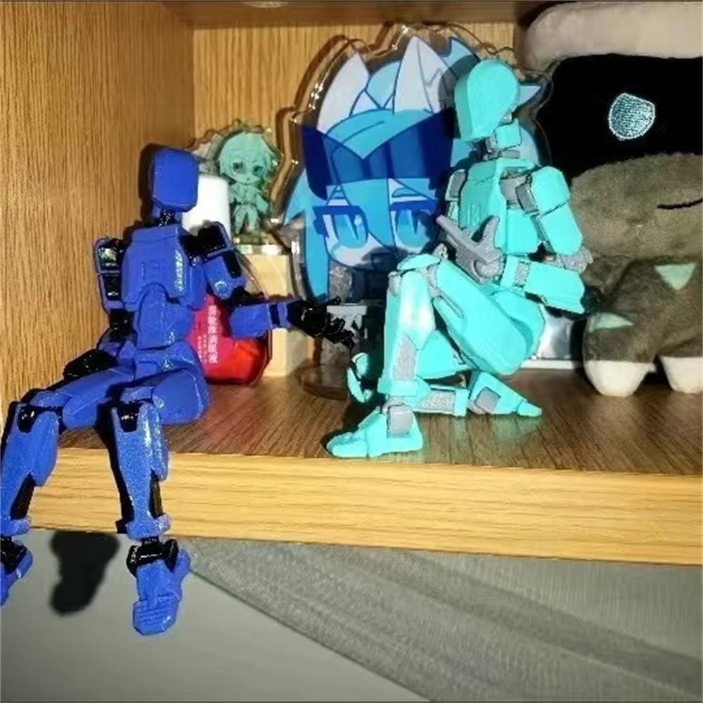 13 Character Robot Toys Kids/Adults 3D Printed Multi-Jointed Movable ...