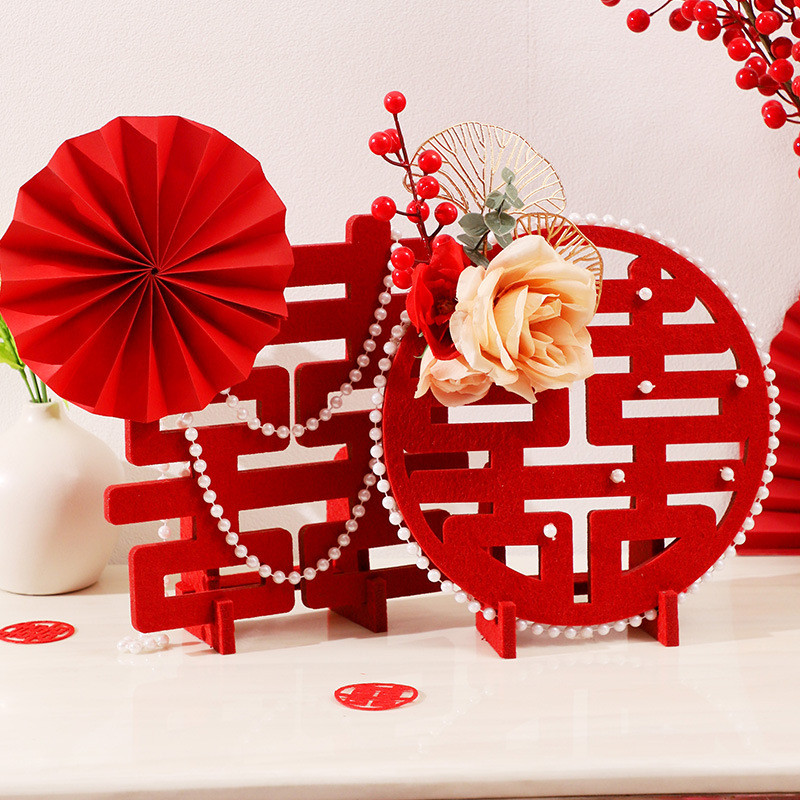 【24H Shipping】Wedding Xi Decor 喜字 Chinese Wedding 