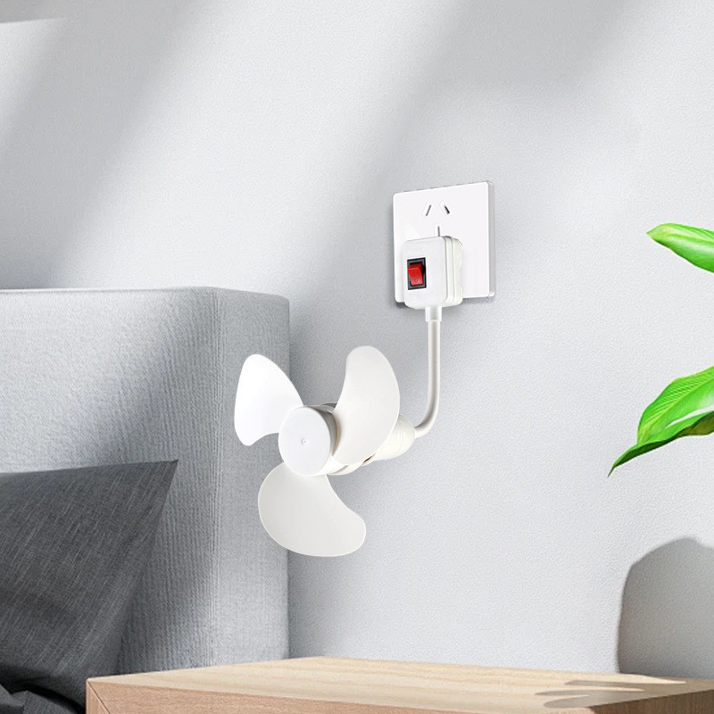 1pcs Portable E27 Socket Fan Can Change Direction Home Portable ...