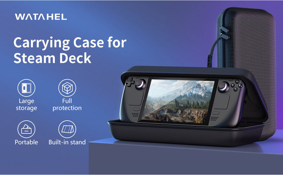 Carrying Case Compatible with Steam Deck/Steam Deck Oled Console ...