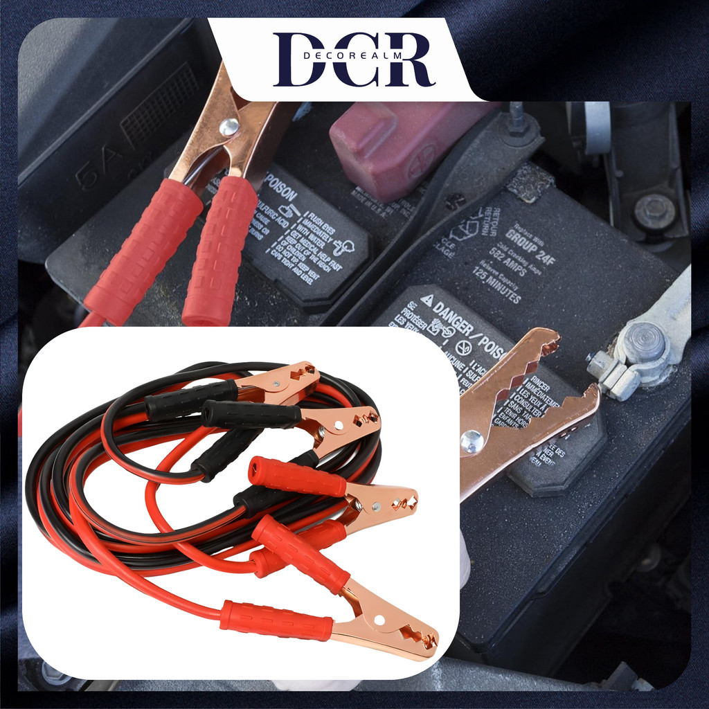DCR 600AMP/3METER JUMPER KERETA Jumper Bateri Kereta Alat Cas Bateri