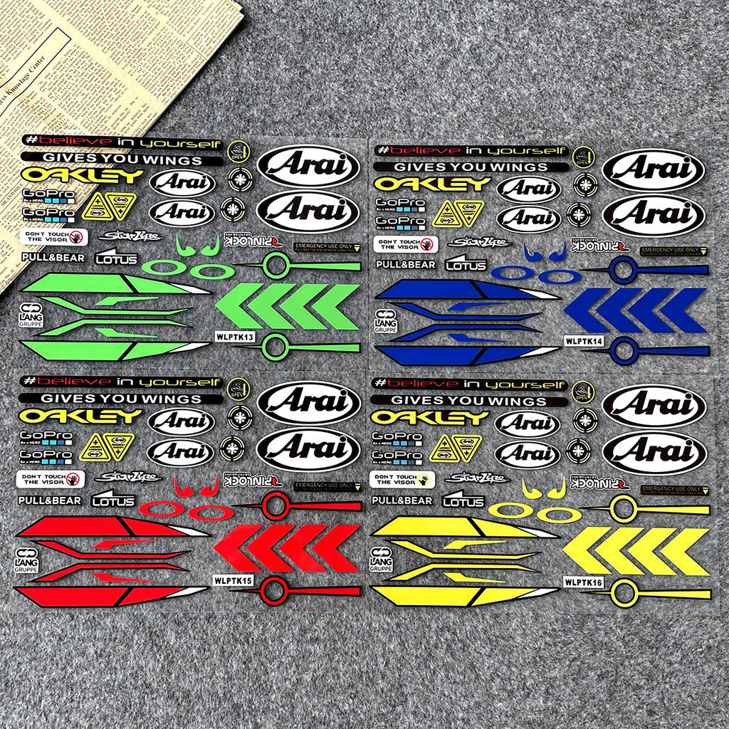 JDM/ vario decals sticker Various Motorcycle Helmet Type Stickers for ...
