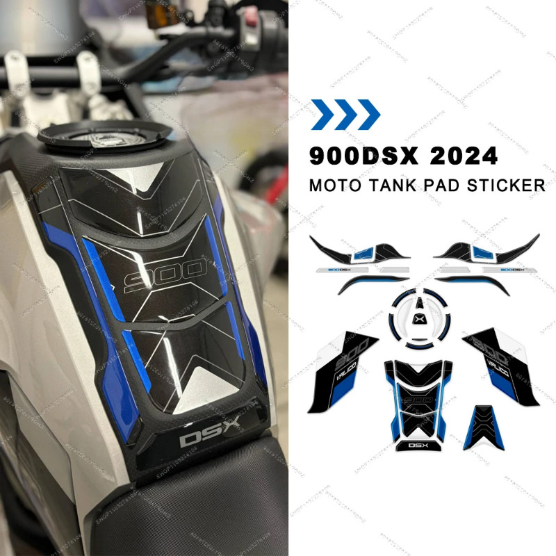900DSX Fuel Tank Sticker Oil Gas Cap 3D Decal kit Cover Protector ...
