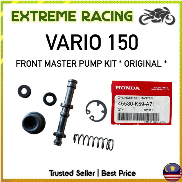 TourMax Front Brake Master Cylinder Repair Kit For Honda – OEM 45530-471-831 – See Fitment