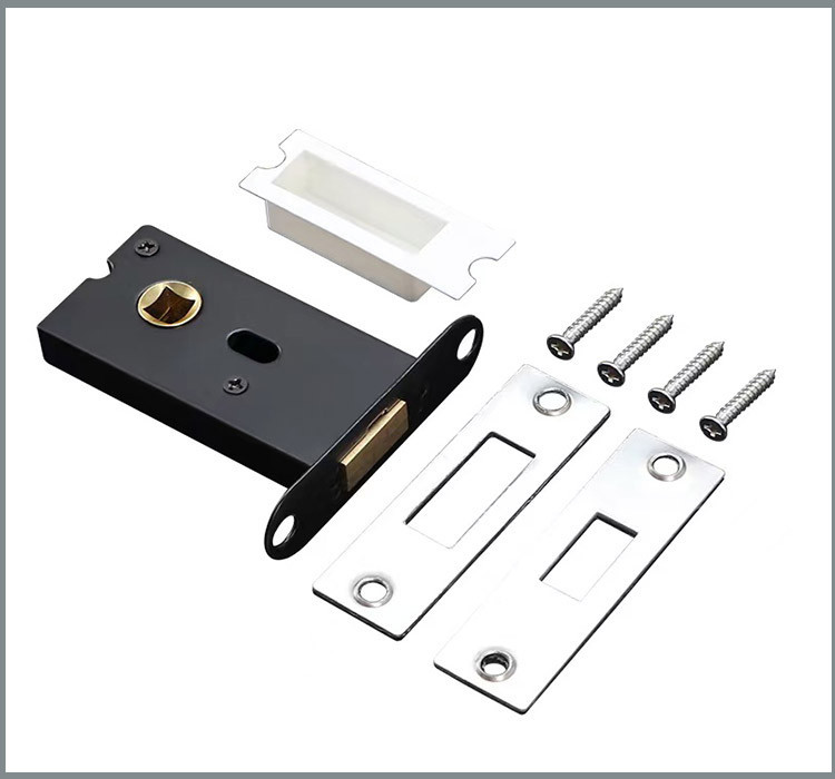 304 Stainless Steel Invisible Door Lock Bedroom Household Universal ...