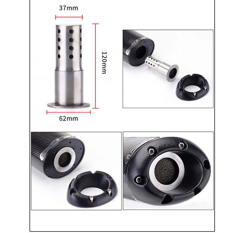 Two Brothers Racing Motorcycle Exhaust Pipe Muffler DB Killer Pipe ...