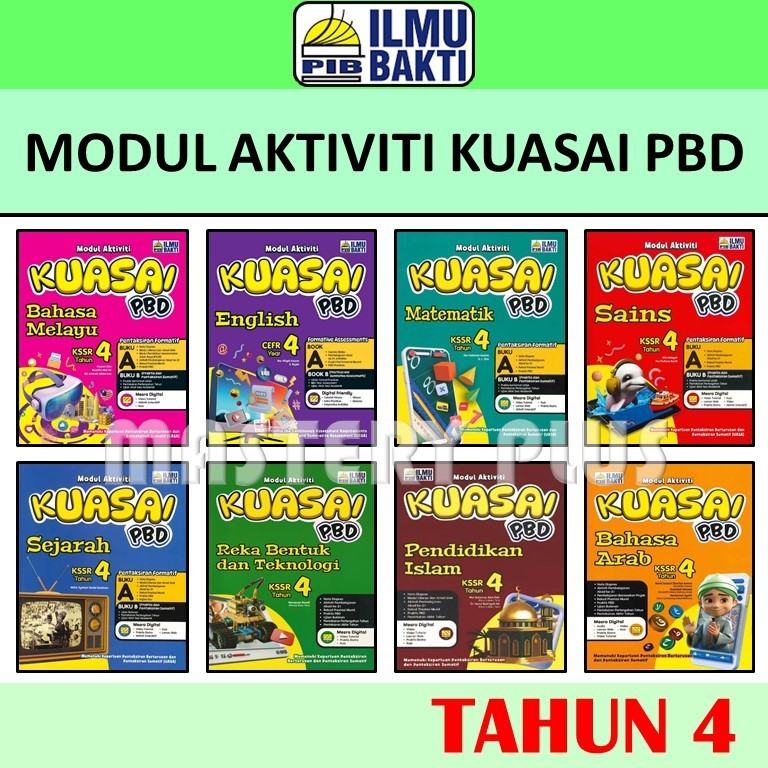 MODUL AKTIVITI KUASAI PBD TAHUN 4 KSSR 2024 | UASA - PENERBIT ILMU ...