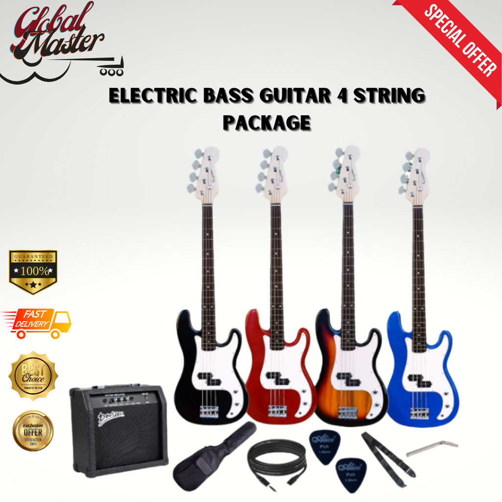 Starter Electic Bass Set