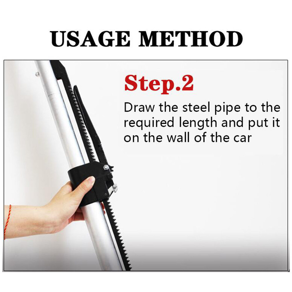 Adjustable Ratcheting Cargo Bar Free Rod 1500mm-1900mm 4x4 Truck Bed ...