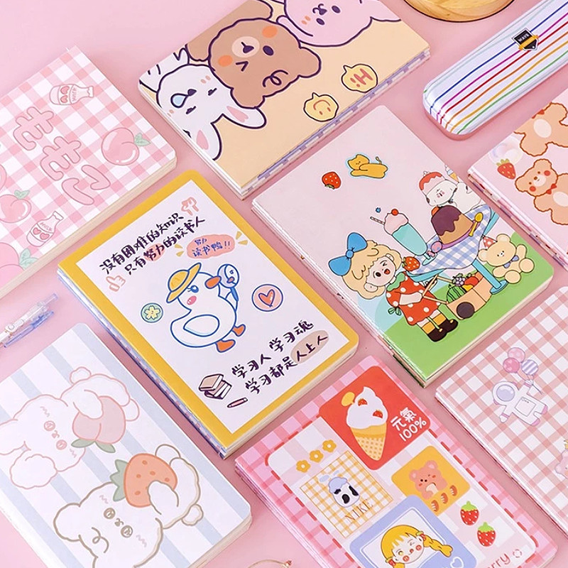 Cute Cartoon Mini Notebook Notepad Memo Note Book Reminder Portable ...