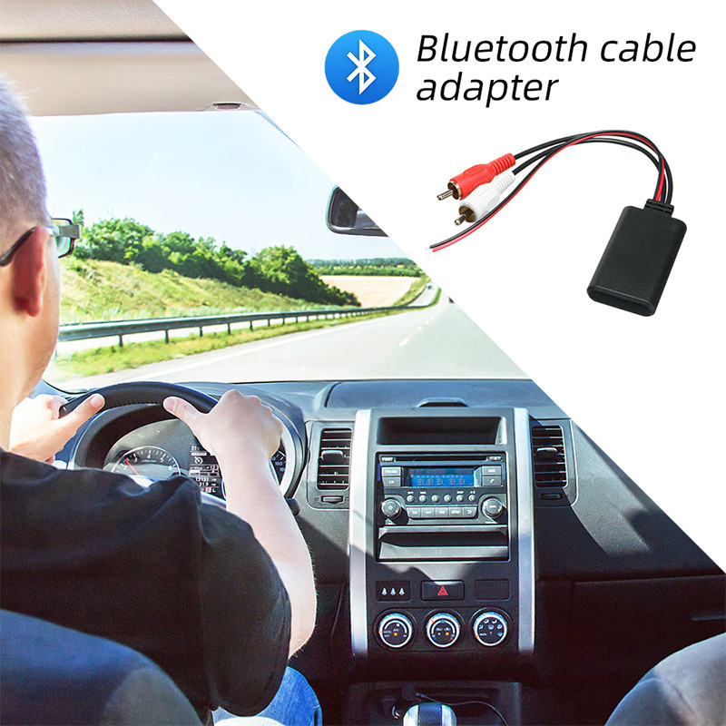 Car Universal Wireless Bluetooth Module Music Adapter Audio Cable ...