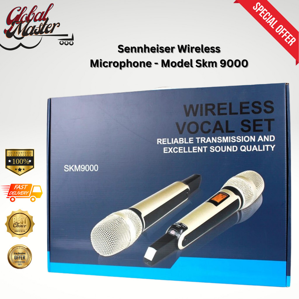 Sennheiser Wireless Microphone Model Skm 9000