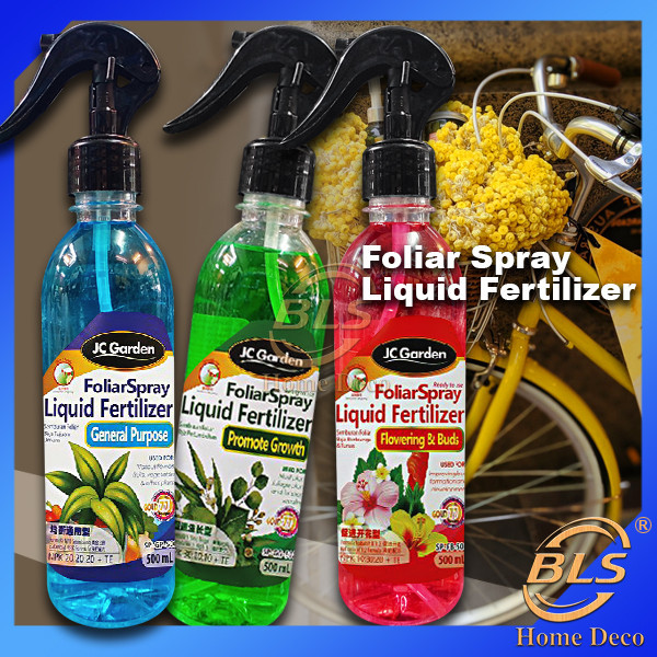 500ml JC Garden Foliar Spray Liquid Fertilizer / Baja Sayur Baja Buah ...