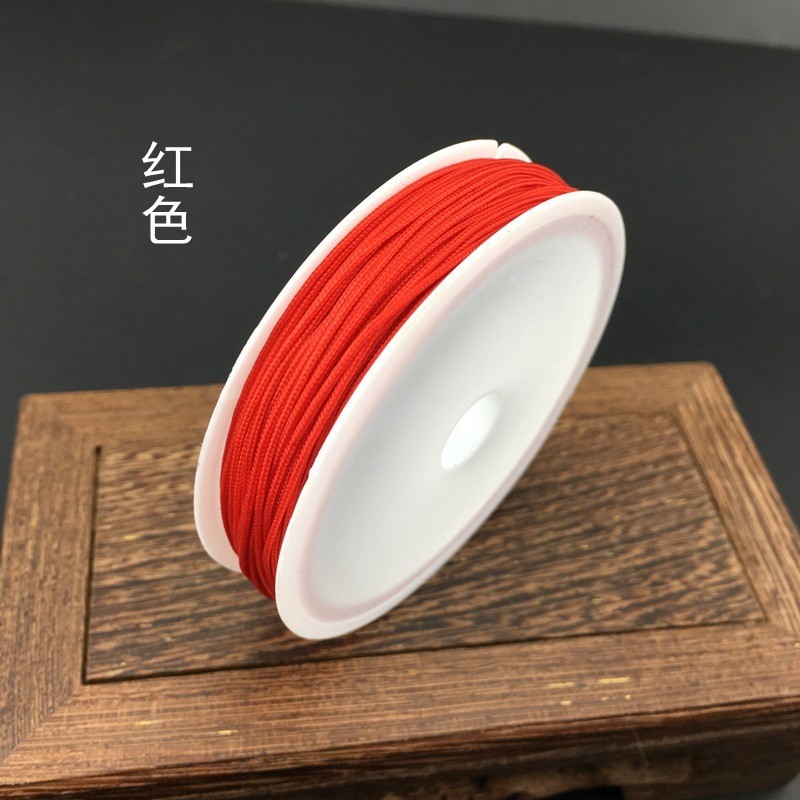 NEW 0.8mm 10M/roll Nylon String for Macrame Bracelet Braided Cord ...