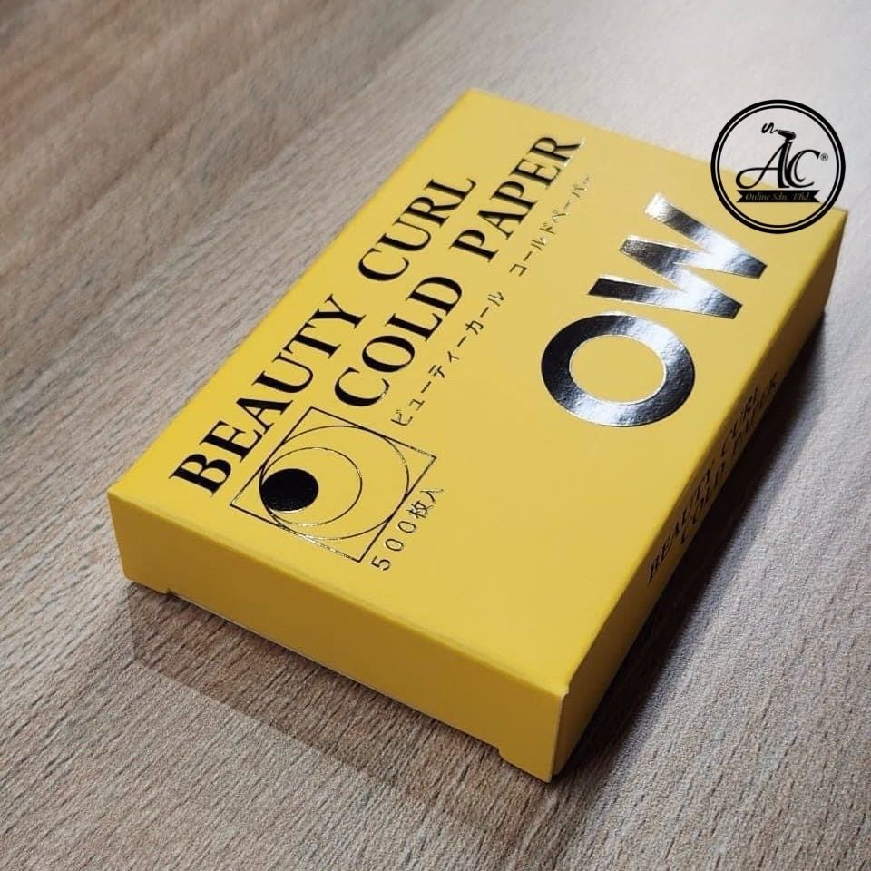 Japan Original OW Beauty Curl Cold Paper Fix Perming Paper Cold Wave ...
