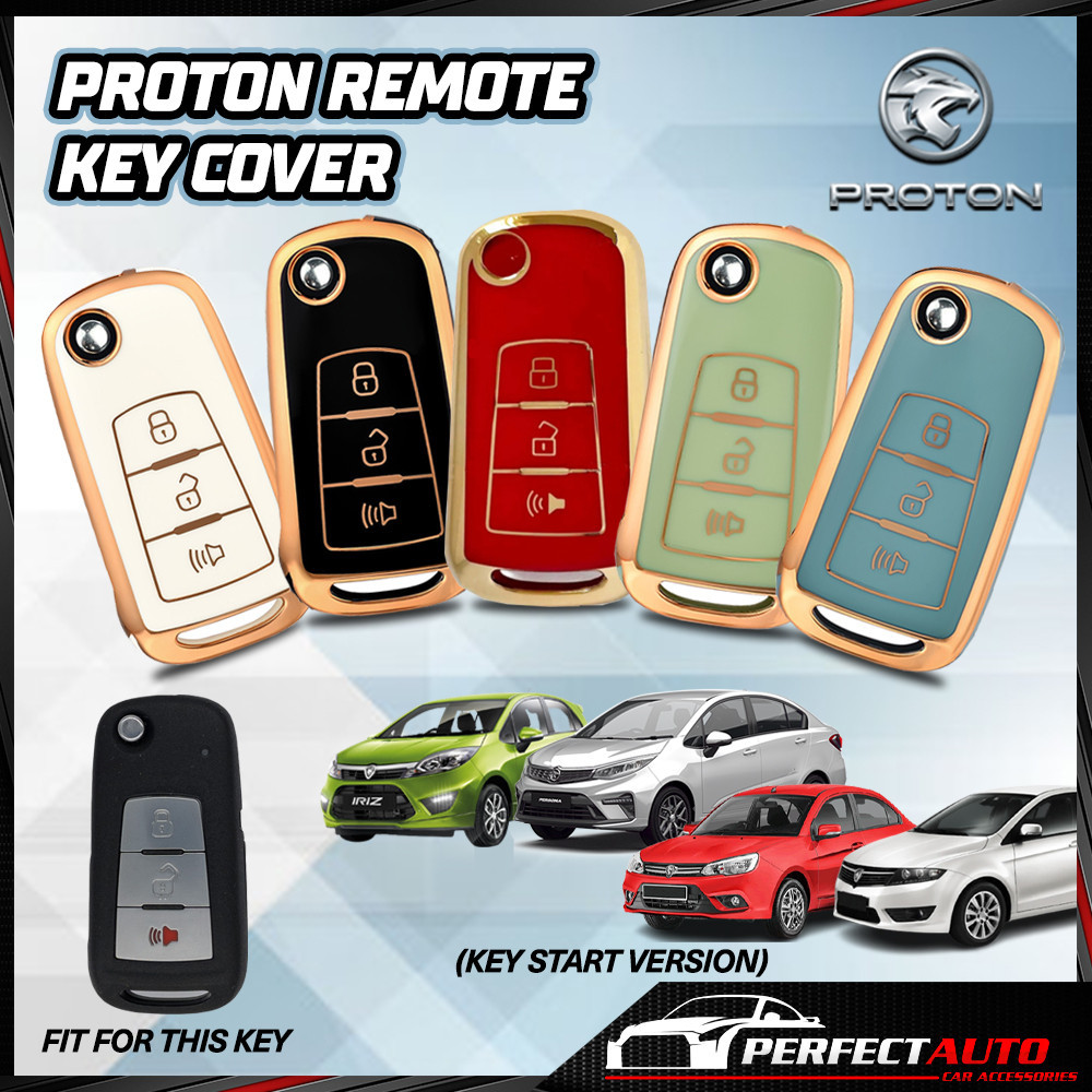 Chrome Key Cover – Fits VW Škoda Seat Remote Control Keys