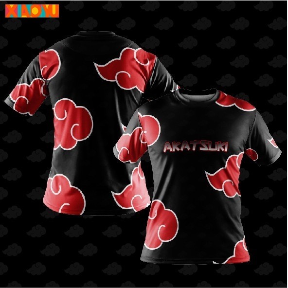 [READY STOCK] FAZZ NT08 - AKATSUKI CLAN ANIME NARUTO BAJU | Shopee Malaysia