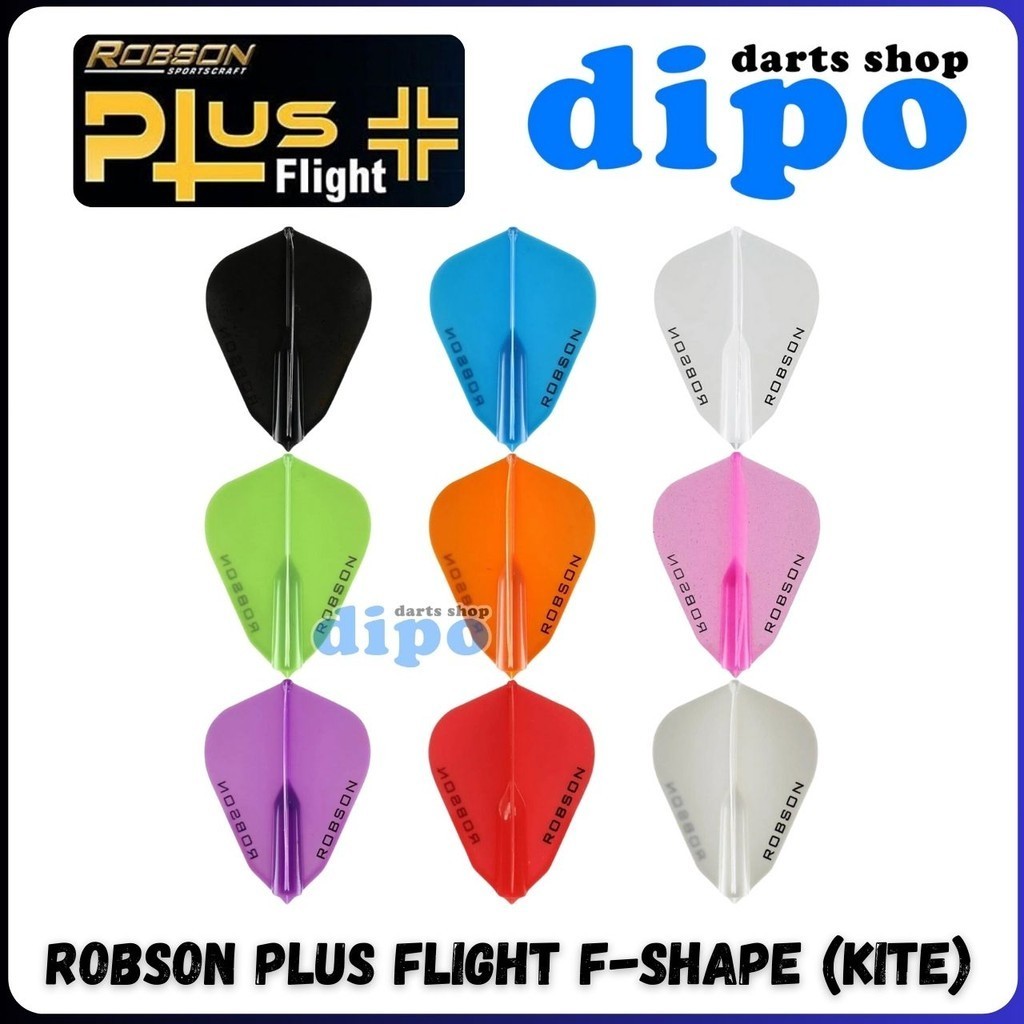ROBSON Plus Darts Flight Plus Flight 【 FShape (Kite) 】 Shopee Malaysia
