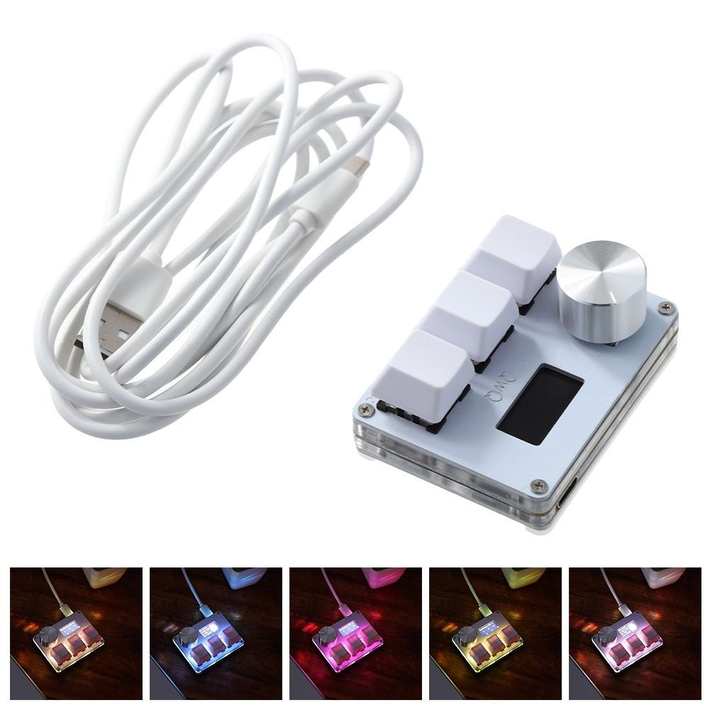 SayoDevice OSU Keyboard O3C Rapid Trigger Hall Switches Magnetic Red ...
