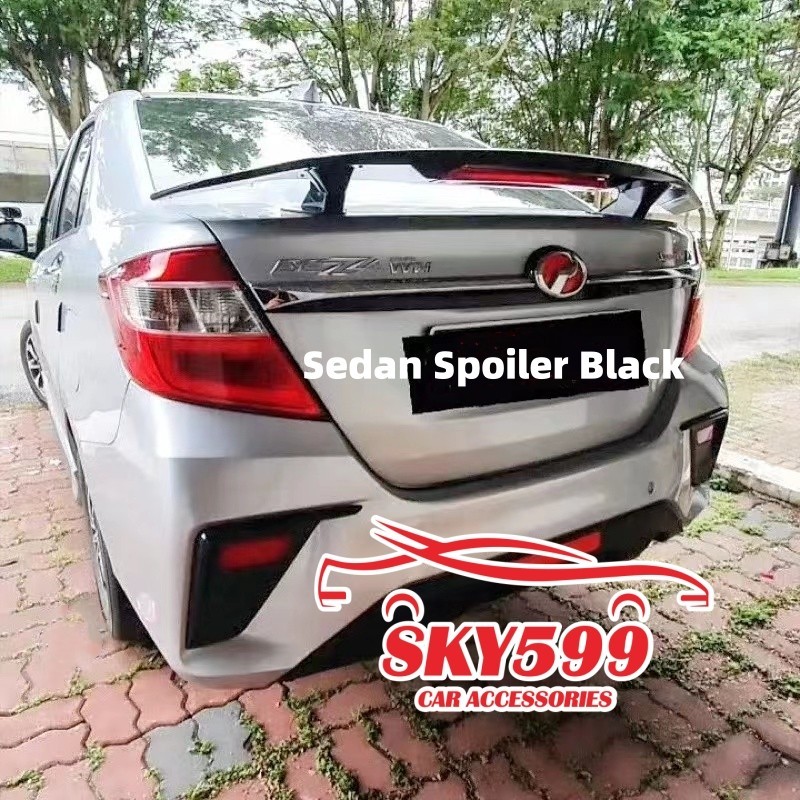 Perodua Bezza Front Bumper Diffuser Lip Wrap Angle Splitters Spoiler ...