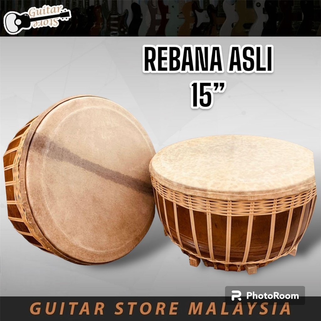 REBANA ASLI TRADITIONAL SAIZ 14 INCI | Shopee Malaysia
