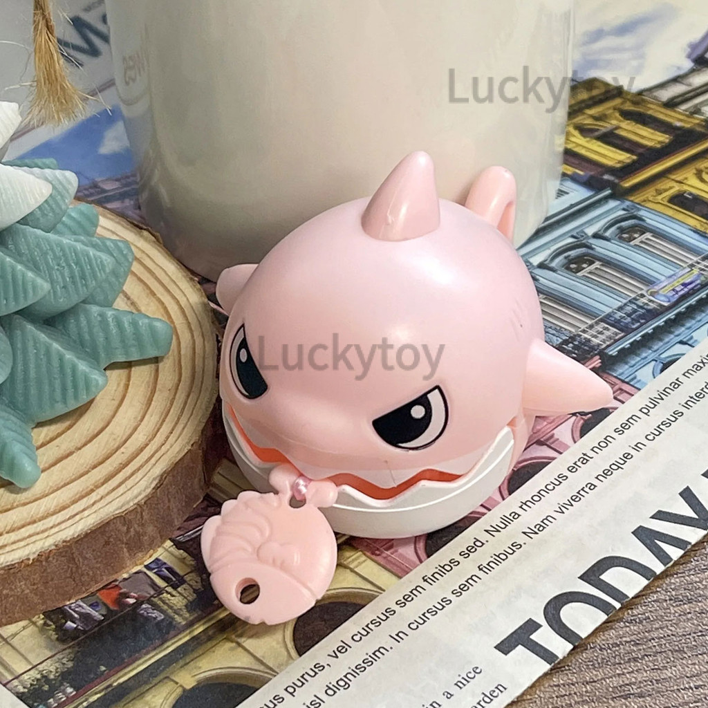 【Ready Stock 🇲🇾】Cute Shark Keychain Cartoon Creative Bag Pendant ...
