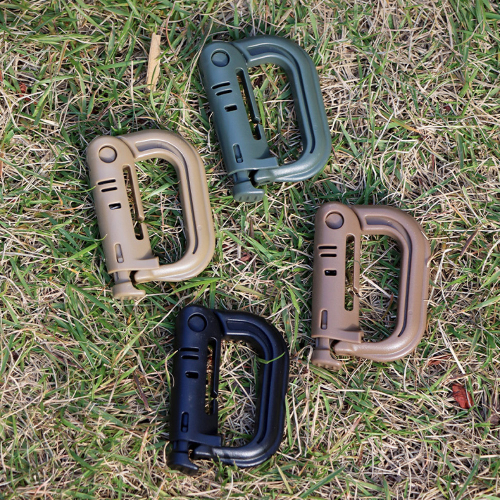 LUC 5pcs Securely Hangs Keys Tool and Gear Straps Multi-Purpose D-Ring ...