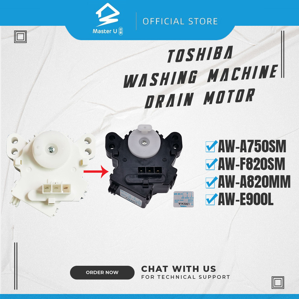 TOSHIBA WASHING MACHINES DRAIN MOTOR Nidec Factory NTCV B4329A1 AW