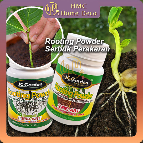 Rooting Powder JC Garden Serbuk Perakaran Serbuk Penggalak Akar Bunga ...